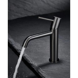 Μπαταρία Νιπτήρος IMEX MONZA BDM039-1BGM Black Gun Metal